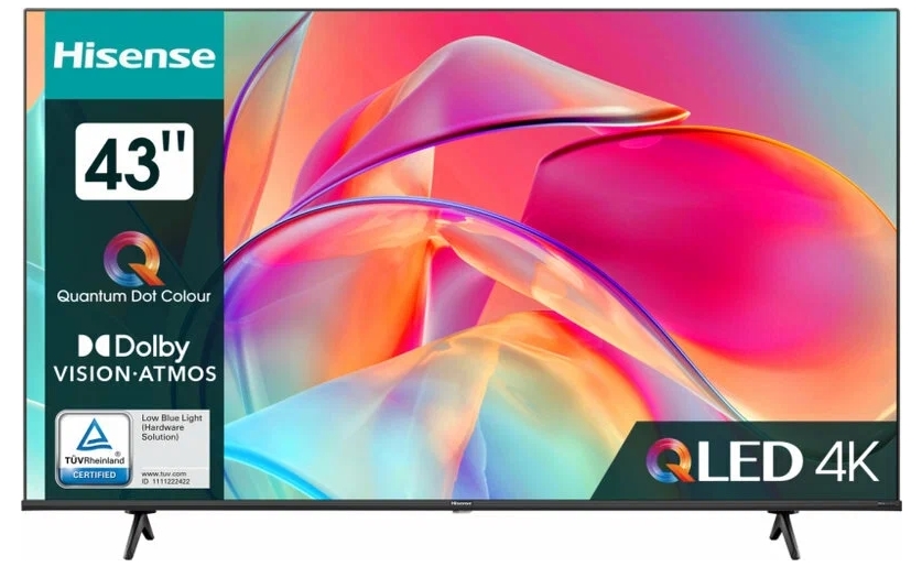 Hisense 43E7KQ 4K QLED 2023 NEW