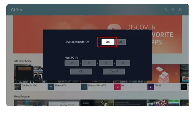Впечатайте IP-адрес