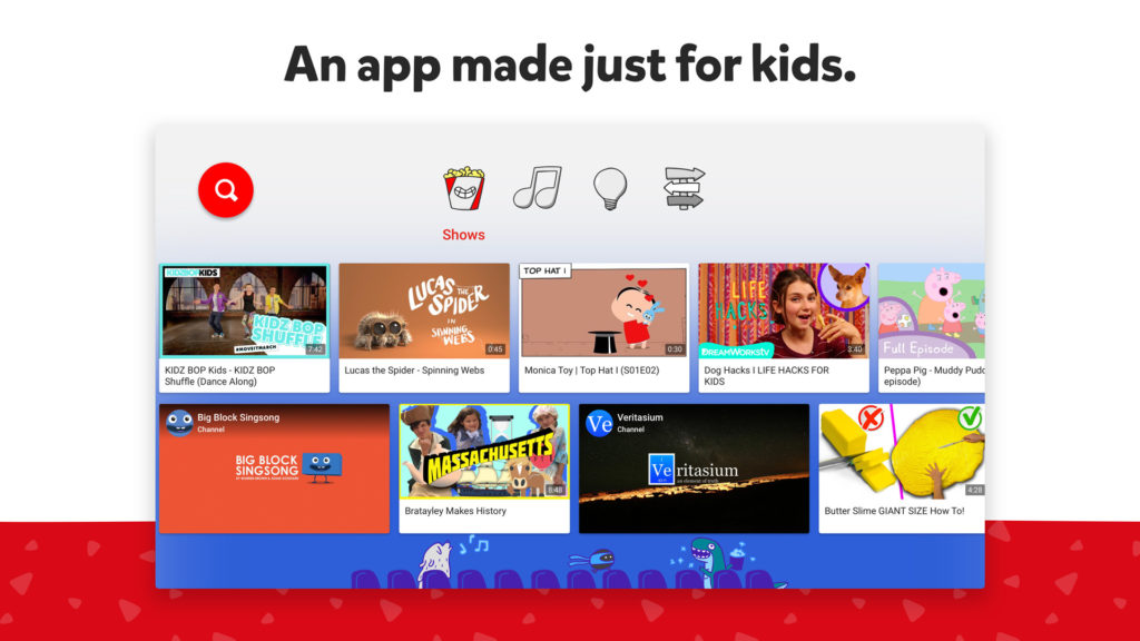 детский Youtube kids