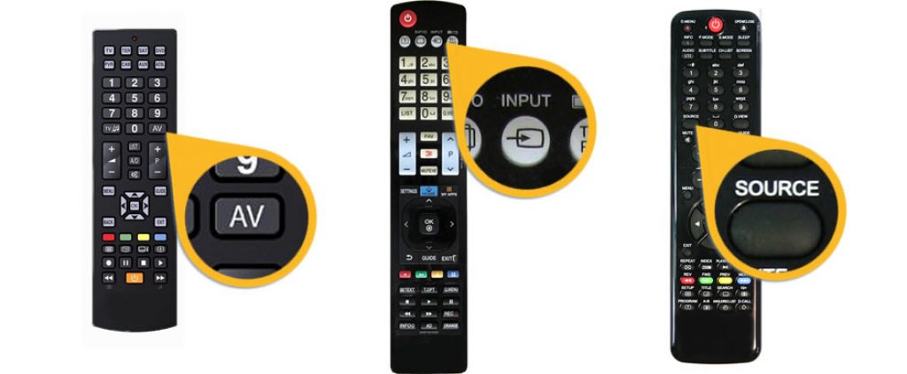 выбор видеовхода