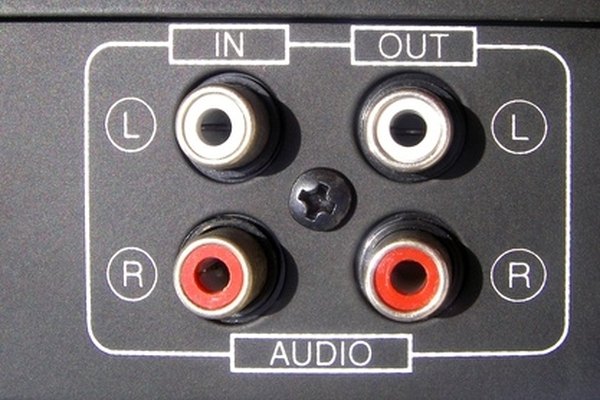 входы AV IN для акустики