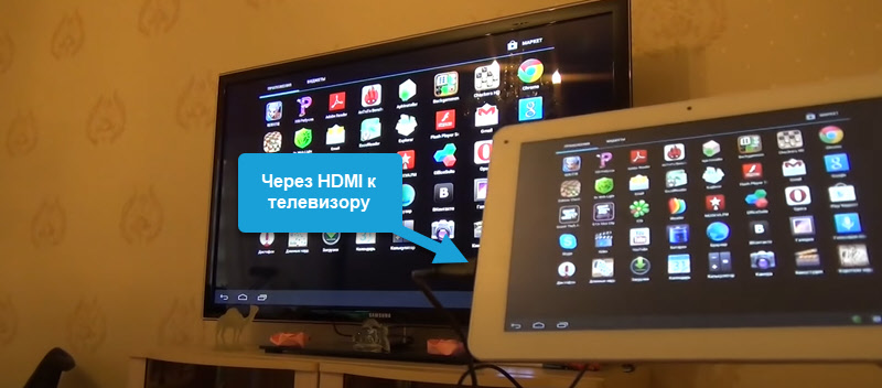 Подключение к ТВ