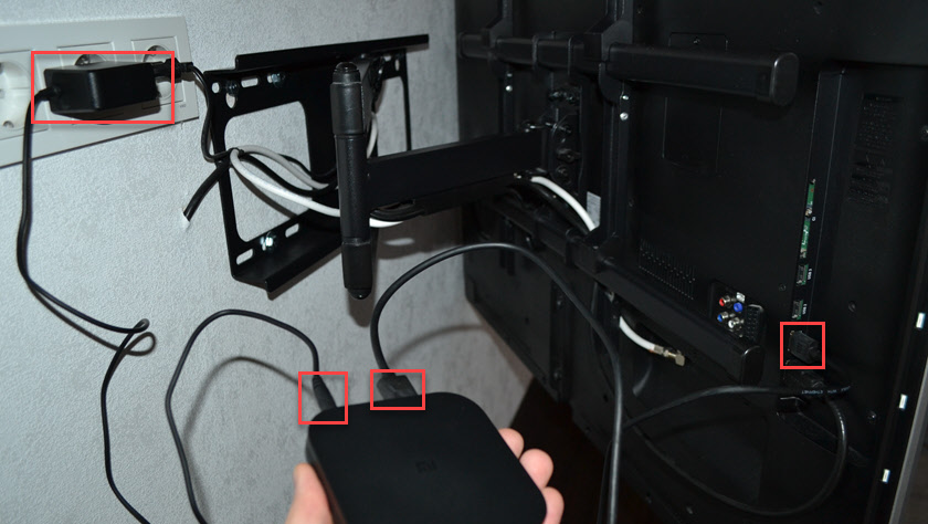 Подключение приставки