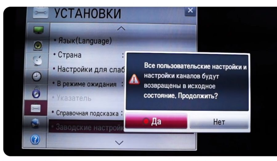 Последствия сброса